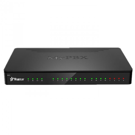 Yeastar N412 - Мини АТС, RJ45, 4 SIP CO, 4 SIP IAX